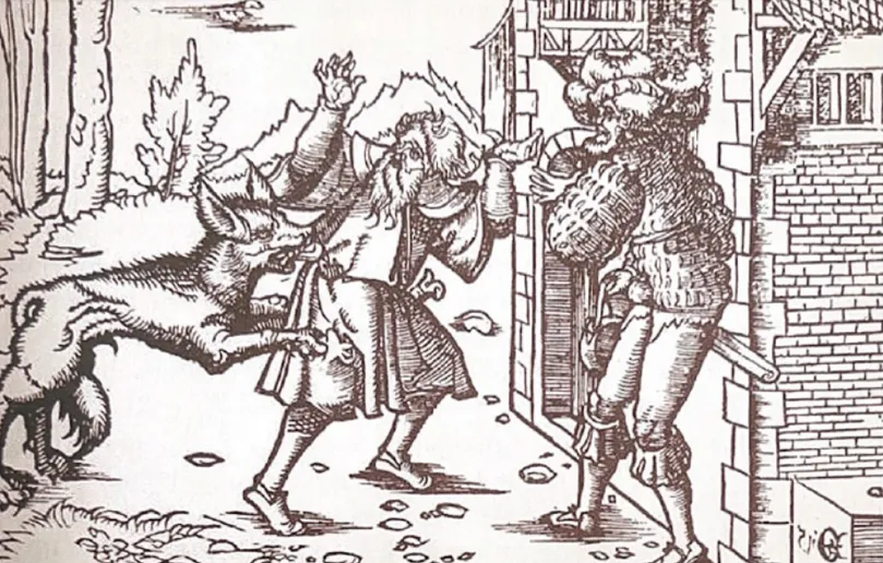 La caccia ai lupi in un sonagietto pavan dello scledense Tuogno Zambon image