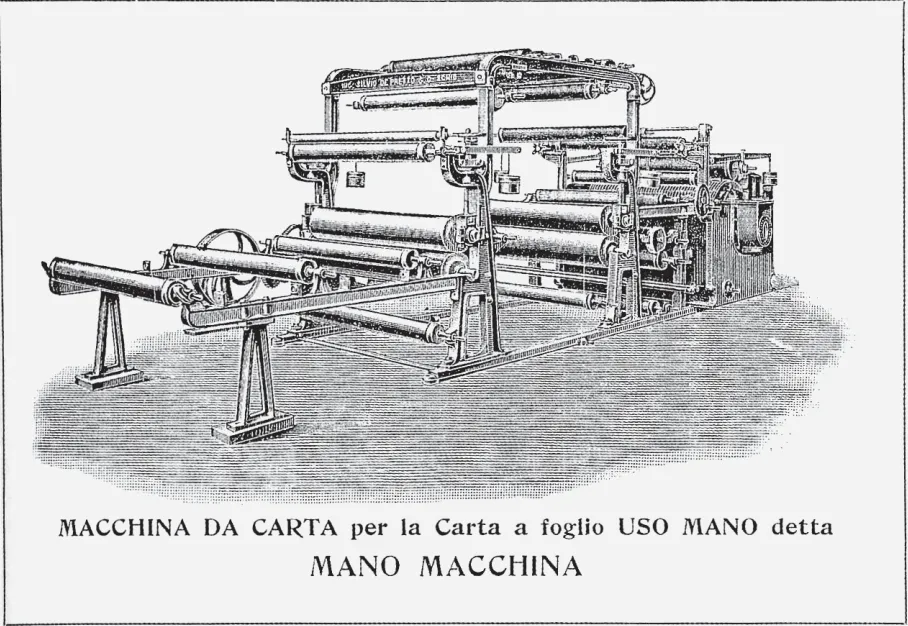 La cartiera di Pievebelvicino e il "cartaio" Rossi Sen. Alessandro. image